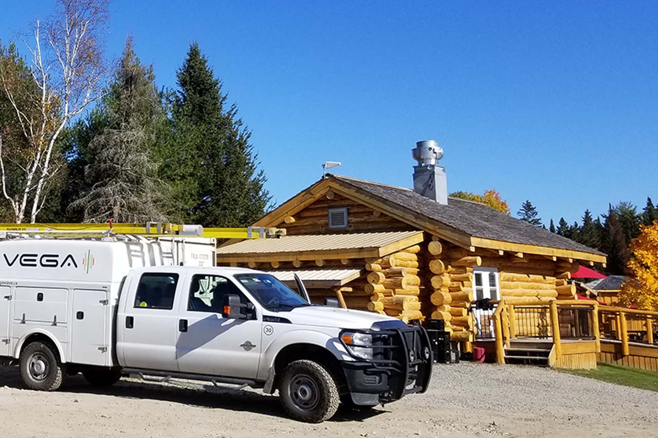 Isolated regions Mont-Tremblant and Lake Memphremagog