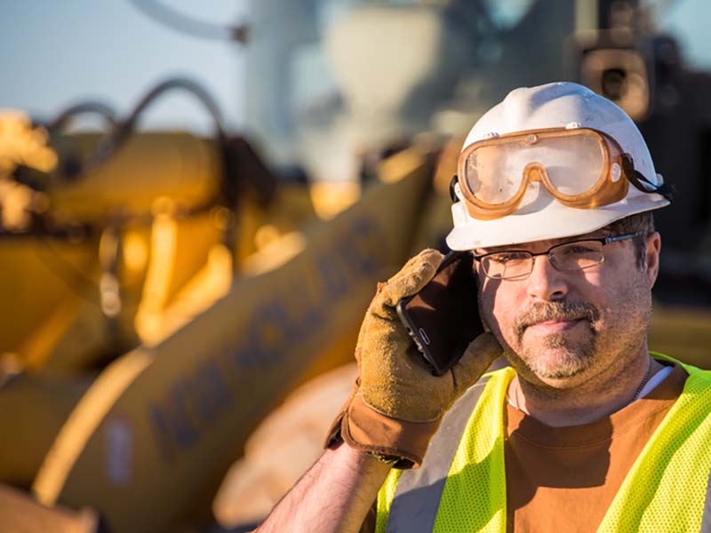 construction site reliable connectivity