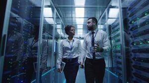 Datacenter employees and users macro-network