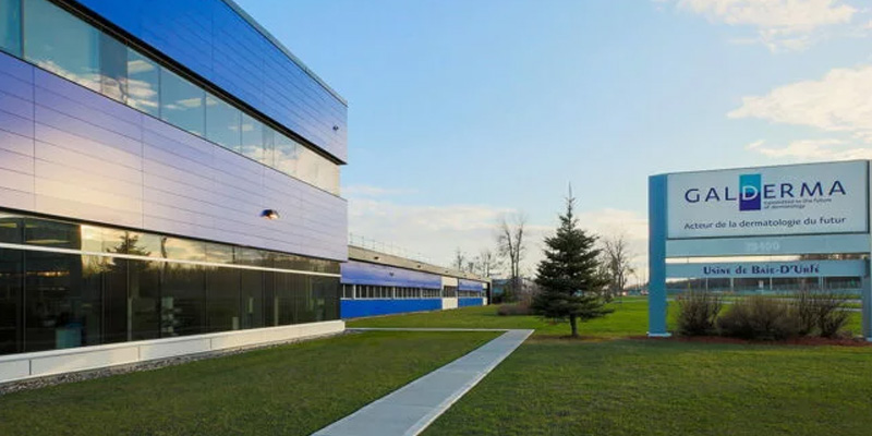 Site de production Galderma tests signal cellulaire et solutions