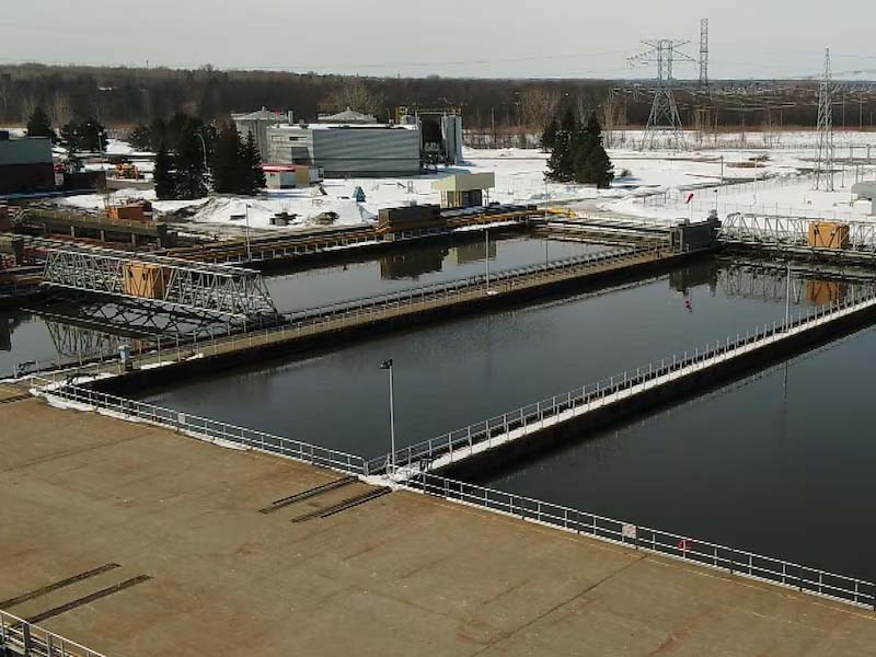 Smart city Montreal Cellular coverage DAS for wastewater treatment plant